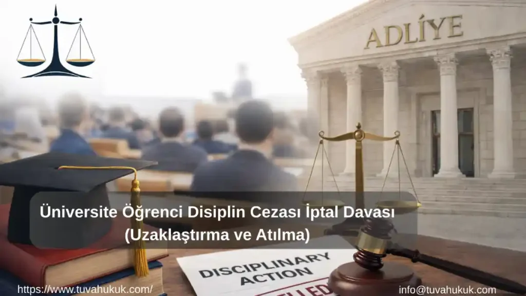 Üniversite öğrenci disiplin cezası iptal davası ve hukuki itiraz süreci