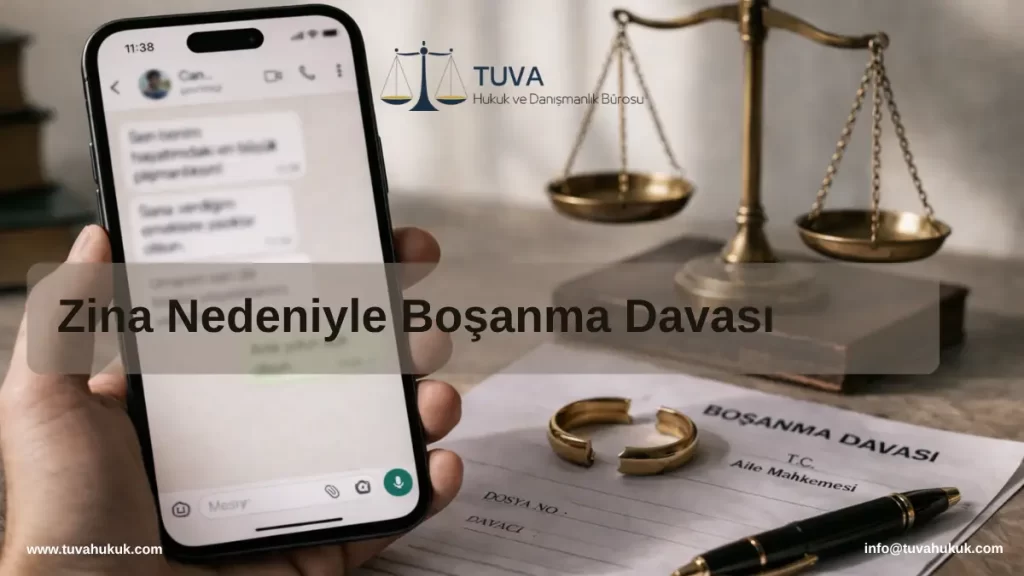 zina nedeniyle boşanma davası